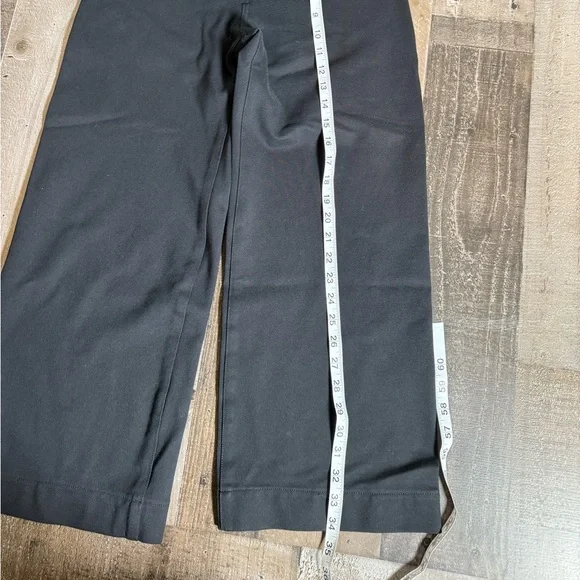 Maeve The Colette Ponte Pants 26 Black Wide Leg Career Minimalist Anthro - Picture 2 of 9